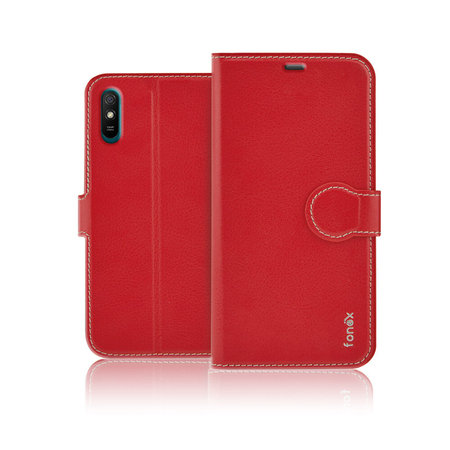 Fonex - Book Identity case for Xiaomi Redmi 9A/9AT, red