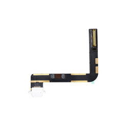 Apple iPad (7th Gen 2019, 8th Gen 2020, 9th Gen 2021) - Charging Connector + Flex Cable (White)