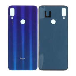 Xiaomi Redmi Note 7 - Battery Cover (Blue) - 5540431000A7 Genuine Service Pack