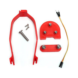 Xiaomi Mi Electric Scooter 2 M365, Pro - 10" Wheel Insulation Kit with Fender Support (Red)