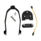 Xiaomi Mi Electric Scooter 2 M365, Pro - 10" Wheel Insulation Kit with Fender Support (Black)