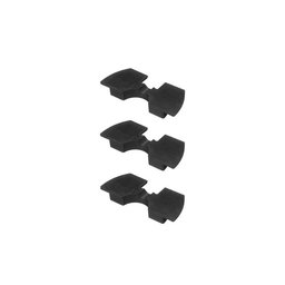 Xiaomi Mi Electric Scooter 1S, 2 M365, Essential, Pro, Pro 2 - Folding Mechanism Rubber Pad (Black) - 3pcs