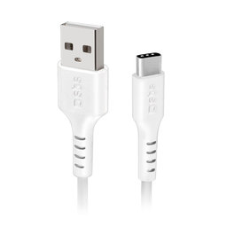 SBS - USB-C / USB Cable (1.5m), white