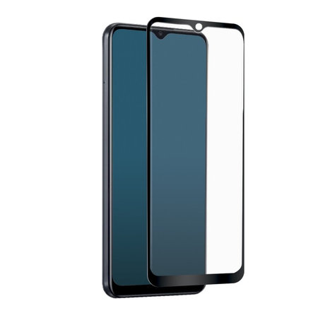 SBS - Tempered Glass Full Cover for Realme C21, black