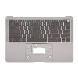 Apple MacBook Air 13" A1932 (2018 - 2019) - Top Keyboard Frame + Keyboard US (Space Gray)