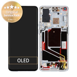 OnePlus 9 Pro - LCD Display + Touch Screen + Frame (Morning Mist) - 1001100046 Genuine Service Pack
