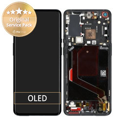 OnePlus 9 Pro - LCD Display + Touch Screen + Frame (Stellar Black) - 1001100044 Genuine Service Pack
