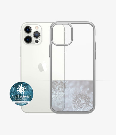 PanzerGlass - Case ClearCase AB for iPhone 12 & 12 Pro, silver