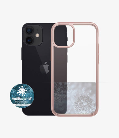 PanzerGlass - Case ClearCase AB for iPhone 12 mini, rose gold