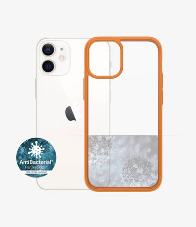 PanzerGlass - Case ClearCase AB for iPhone 12 mini, orange
