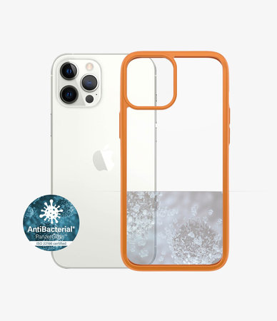 PanzerGlass - Case ClearCase AB for iPhone 12 Pro Max, orange