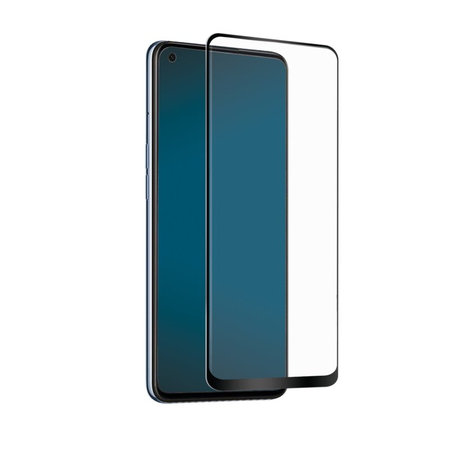 SBS - Tempered Glass Full Cover for Oppo Reno 5 5G, black