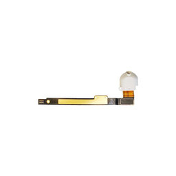 Apple iPad (7th Gen 2019, 8th Gen 2020) - Jack Connector + Flex Cable (White)