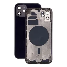 Apple iPhone 12 - Rear Housing (Black)