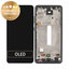 Samsung Galaxy A52 A525F, A526B - LCD Display + Touch Screen + Frame (Awesome Black) - GH82-25524A GH82-25526A, GH82-25754A, GH82-25602A Genuine Service Pack
