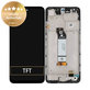 Xiaomi Redmi Note 10 5G - LCD Display + Touch Screen + Frame (Graphite Grey) - 5600020K1900 Genuine Service Pack