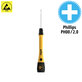 Wiha PicoFinish® ESD 271P - Precission Screwdriver - Phillips PH00 (2.0mm)