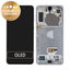 Samsung Galaxy S21 Plus G996B - LCD Display + Touchscreen + Frame (Phantom Silver) - GH82-24554C, GH82-27268C, GH82-24553C Genuine Service Pack