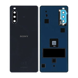 Sony Xperia 10 III - Battery Cover (Black) - A5034097A, A5040374A Genuine Service Pack