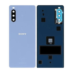 Sony Xperia 10 III - Battery Cover (Blue) - A5034099A Genuine Service Pack