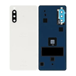 Sony Xperia 10 III - Battery Cover (White) - A5034098A Genuine Service Pack