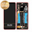 Sony Xperia 10 III - LCD Display + Touch Screen + Frame (Pink) - A5034095A Genuine Service Pack