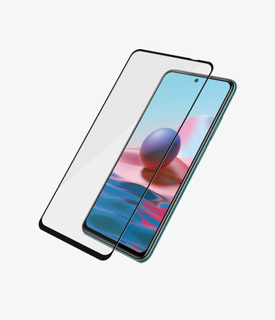 PanzerGlass - Tempered Glass Case Friendly for Xiaomi Redmi Note 10, 10S, black