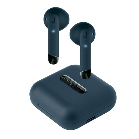 SBS - TWS Hoox Wireless Headphones with Charging Case 300 mAh, baltic blue