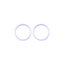 Apple iPhone 11, 12, 12 Mini - Rear Camera Lens Frame (Purple) - 2pcs