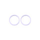 Apple iPhone 11, 12, 12 Mini - Rear Camera Lens Frame (Purple) - 2pcs