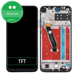 Huawei P40 Lite E - LCD Display + Touch Screen + Frame (Midnight Black) TFT