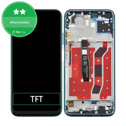 Huawei P40 Lite - LCD Display + Touch Screen + Frame (Crush Green) TFT