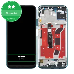 Huawei P40 Lite - LCD Display + Touch Screen + Frame (Crush Green) TFT