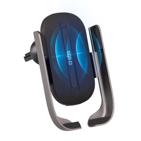 SBS - Car Vent Holder with Wireless Charging, metal