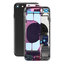 Apple iPhone SE (2nd Gen 2020) - Rear Housing with Small Parts (Black)