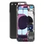 Apple iPhone SE (2nd Gen 2020) - Rear Housing with Small Parts (Black)