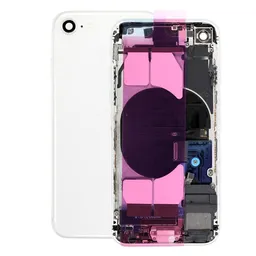 Apple iPhone SE (2nd Gen 2020) - Rear Housing with Small Parts (White)