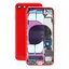 Apple iPhone SE (2nd Gen 2020) - Rear Housing with Small Parts (Red)