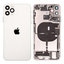 Apple iPhone 11 Pro Max - Rear Housing with Small Parts (Silver)