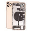 Apple iPhone 11 Pro Max - Rear Housing with Small Parts (Gold)
