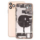 Apple iPhone 11 Pro Max - Rear Housing with Small Parts (Gold)