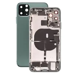 Apple iPhone 11 Pro Max - Rear Housing with Small Parts (Green)