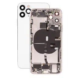 Apple iPhone 11 Pro - Rear Housing with Small Parts (Silver)
