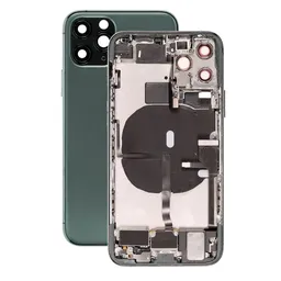 Apple iPhone 11 Pro - Rear Housing with Small Parts (Green)