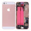 Apple iPhone SE - Rear Housing with Small Parts (Rose Gold)