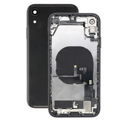 Apple iPhone XR - Rear Housing with Small Parts (Black)