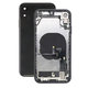 Apple iPhone XR - Rear Housing with Small Parts (Black)