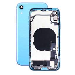 Apple iPhone XR - Rear Housing with Small Parts (Blue)