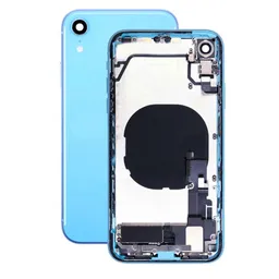 Apple iPhone XR - Rear Housing with Small Parts (Blue)