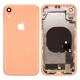 Apple iPhone XR - Rear Housing with Small Parts (Coral)